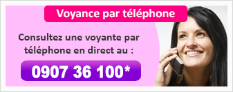 Voyante par téléphone : Consultez une voyante par téléphone en direct au : 0903 883 40*